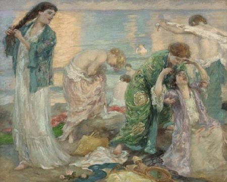 Rupert Bunny Apres le Bain china oil painting image